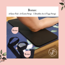 Load image into Gallery viewer, June & Juniper Foldable Travel Yoga Mat- Secret Garden