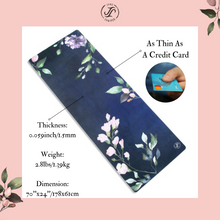 Load image into Gallery viewer, June & Juniper Foldable Travel Yoga Mat- Secret Garden