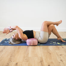 Load image into Gallery viewer, June &amp; Juniper Yoga Bolster For Meditation &amp; Support-Secret Garden