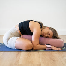 Load image into Gallery viewer, June &amp; Juniper Yoga Bolster For Meditation &amp; Support-Secret Garden