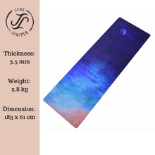 Load image into Gallery viewer, June &amp; Juniper Deluxe Yoga Mat-Ocean Breeze