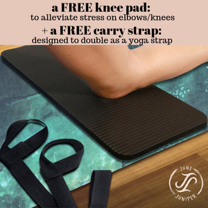 PRESALE ONLY!June & Juniper Foldable Travel Yoga Mat - Patronus Forest