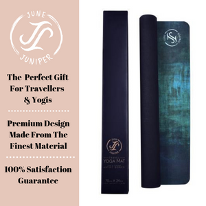 PRESALE ONLY!June & Juniper Foldable Travel Yoga Mat - Patronus Forest