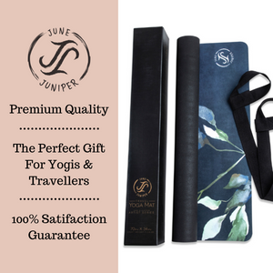 June & Juniper Deluxe Yoga Mat-Secret Garden