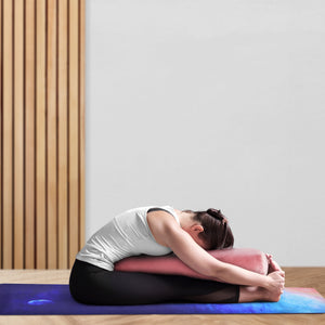 June & Juniper Yoga Bolster For Meditation & Support-Secret Garden