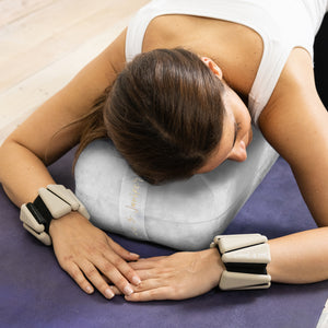 PRESALE ONLY! June & Juniper Yoga Bolster For Meditation And Support-Amongst The Clouds