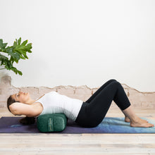 Load image into Gallery viewer, June &amp; Juniper Yoga Bolster For Meditation And Support-Patronus Forest