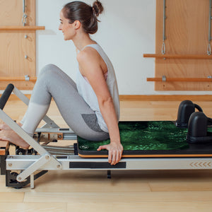 June & Juniper Pilates Reformer Mat- Patronas Forest